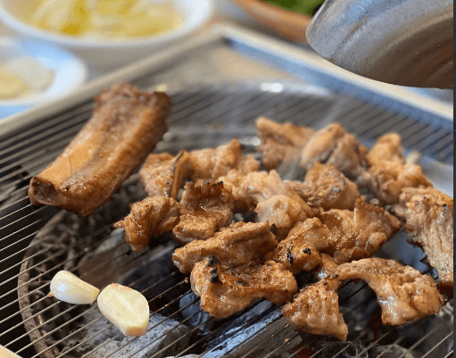 서귀포 탐궁 고기 사진