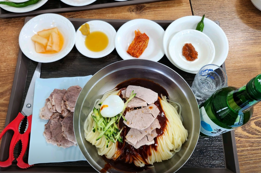 서귀포 신시가지 밀면 냉국수 맛집 찬밀면 메뉴 사진