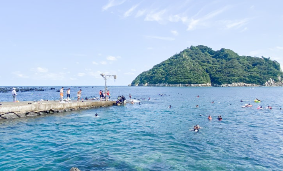 제주도 스노쿨링 명소 구두미포구 사진