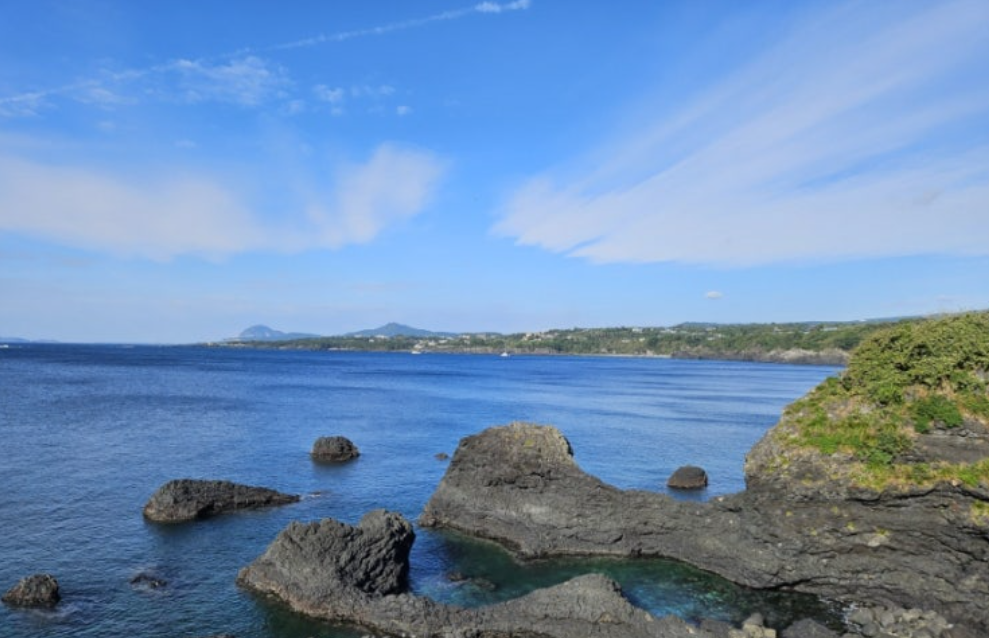 제주도 스노쿨링 명소 월평포구 사진